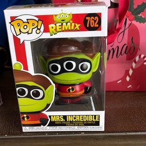 Funko Pop Remix Mrs. Incredible - Green and Black